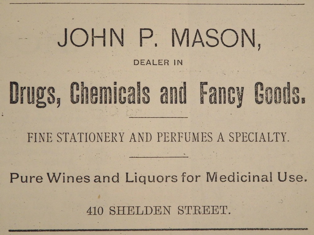 Holland directory ad - <i>1887-8 Hand-book and Guide to Houghton, Mich</i>